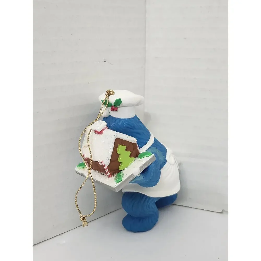 1992 Grolier Cookie Monster Sesame Street Christmas Ornament Jim Henson Boxed